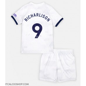 Tottenham Hotspur Richarlison #9 Prima Maglia Bambino 2023-24 Manica Corta (+ Pantaloni corti)